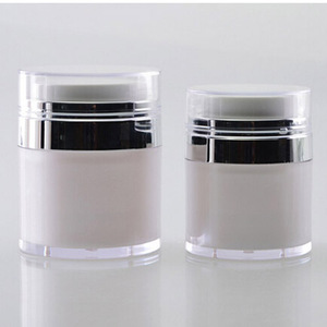 30 gam sang trọng bơm không có không khí mỹ phẩm <span class=keywords><strong>jar</strong></span> và chai cho <span class=keywords><strong>shark</strong></span> chất - Product Image 3