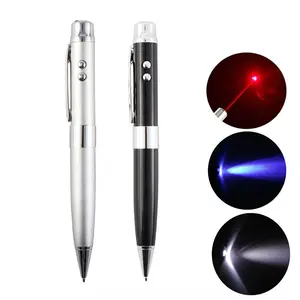 Wholesale Laser Pointer Pen USB Flash Drive 32 GB For Teacher Meeting Mark Use Memory Stick 3 in 1 Design Pendrives