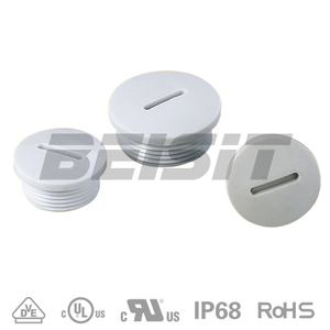 Tappo a Vite in Plastica Tipo Metrico Approvato U/L Nylon Beisit o OEM da M12 a M63 -40 a 100 Gradi Celsius CN <span class=keywords><strong>HE</strong></span> IP54 - Product Image 3