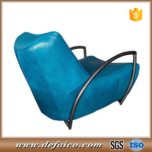 Aviator Cadre De Fer Antique En Cuir Fauteuil <span class=keywords><strong>Club</strong></span> - Product Image 5