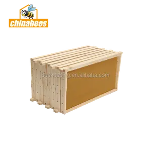 China fir wood deep body box with frames for Langstroth beehive