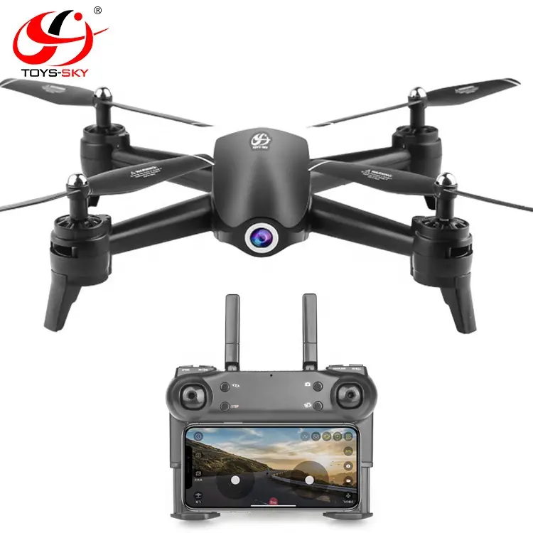 2019 Hot Toysky S165 18mins flying Optical flow Wifi RC Quadcopter drone with fpv 720P or 4k Camera