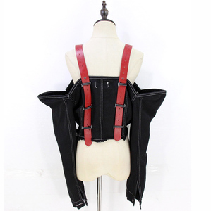 Latest Design Wholesale Fashion China Off-shoulder Womens <strong>Jackets</strong> Sexy <strong>Long</strong> Sleeves <strong>Denim</strong> Jean Ladies - Product Image 5