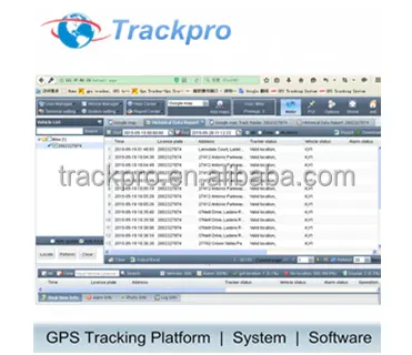जीपीएस ट्रैकिंग सॉफ्टवेयर/जीपीएस ट्रैकिंग मंच का समर्थन <span class=keywords><strong>GoTop</strong></span> TE-200