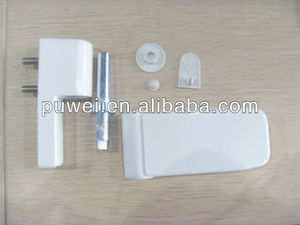 3Dフラッグ調整可能3D外装ドアヒンジプラスチック製ドアヒンジ（UPVCドア用） - Product Image 4