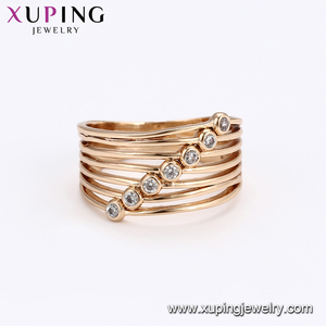15233 xuping New Arrival <strong>Top</strong> Quality Luxurious Personalized Women Jewelry, 18k Gold Plated <strong>Finger</strong> <strong>Ring</strong> - Product Image 6