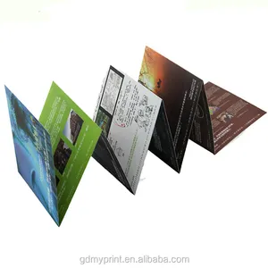 custom design printing foldable flyer, small brochure printing