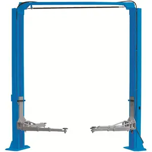 asymmetric clear floor car maintenance two post car lift