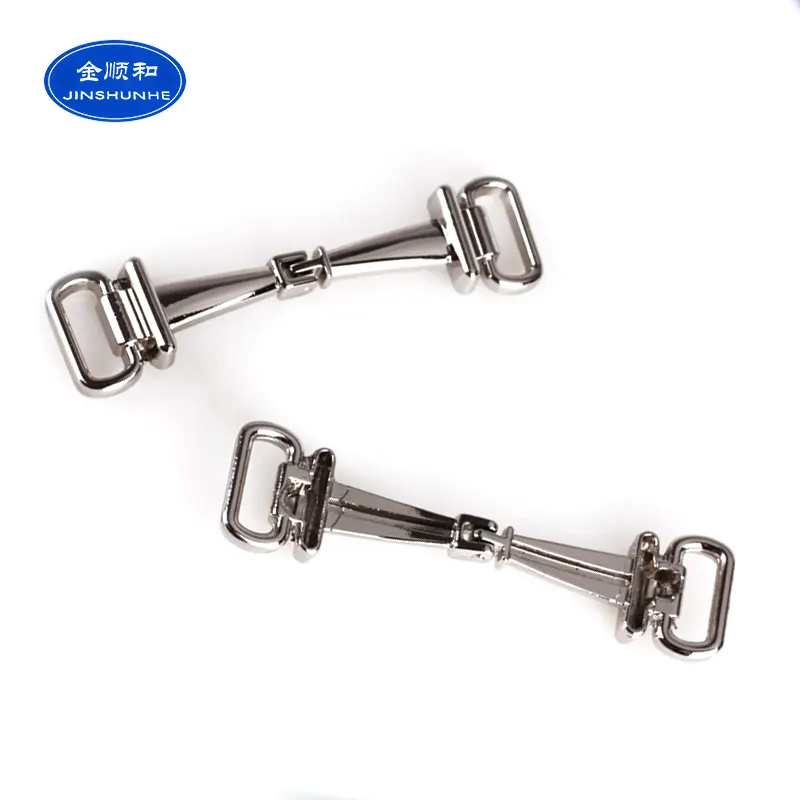 New product metal decorations buckle chain parts for man shoe