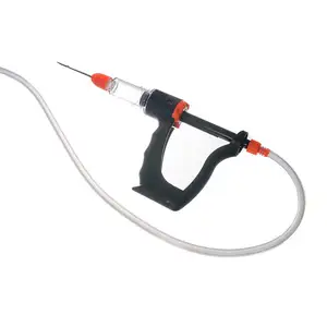 Meat Injector Gun,Marinade Flavor Injector, unlimited injection capacity from container