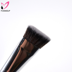 Profesional plana grande <span class=keywords><strong>contorno</strong></span> cara mezcla cepillo del maquillaje - Product Image 5