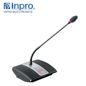 Digital conference system table delegate microphone speaker single built-in microphone amplifier