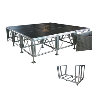 Scène de danse sur pied en aluminium portable à prix avantageux à vendre - Product Image 1