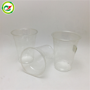 <span class=keywords><strong>10</strong></span> 12 14 16 20 24 oz desechables Clear PET jugo batido taza de plástico duro - Product Image 2
