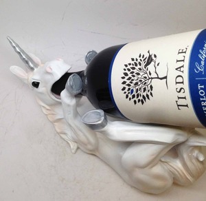STATUE porte-vin <span class=keywords><strong>licorne</strong></span>, original, décoration de cuisine, SCULPTURE - Product Image 3