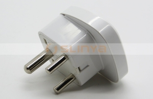 Universal Socket to South Africa/<strong>India</strong> <strong>Adapter</strong> with Safety Shutter, South Africa AC Power Plug Adaptor - Product Image 5