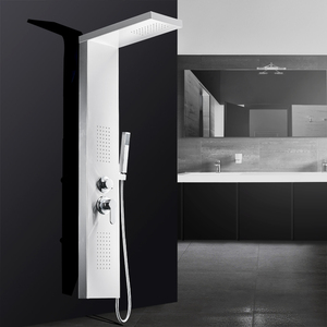 Flg panneau <span class=keywords><strong>de</strong></span> douche <span class=keywords><strong>de</strong></span> qualité en acier, panneau <span class=keywords><strong>de</strong></span> douche, robinets <span class=keywords><strong>de</strong></span> <span class=keywords><strong>pluie</strong></span> en acier inoxydable 304 - Product Image 3