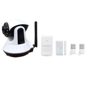 best senior care product/equipments wifi gsm wireless home/house/office alarm security systems support mobile SOS call