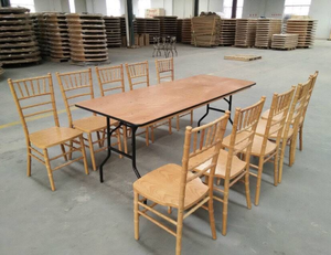 KHÁCH SẠN Bằng Gỗ Bàn Ăn Gấp Tròn - Product Image 4