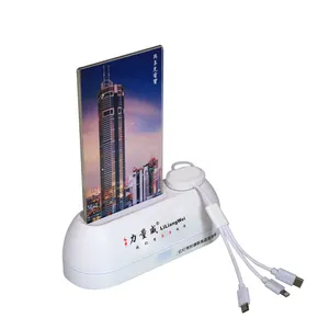 Prodotti di tendenza Menu pubblicità tavolo Power Bank station - Product Image 1