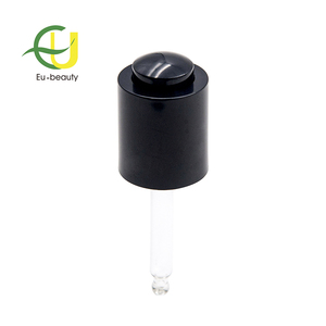 Pipette en plastique à <span class=keywords><strong>bouton</strong></span>-poussoir, compte-gouttes à pression, noir mat 20/410 - Product Image 3