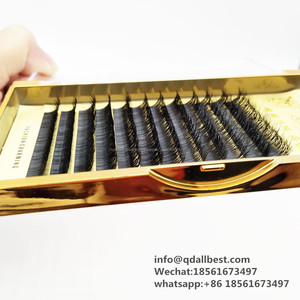 Venta al por mayor Etiqueta Privada flor de la pestaña falsa extensión para maquillaje pestañas - Product Image 3
