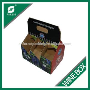2015 <span class=keywords><strong>el</strong></span> <span class=keywords><strong>mejor</strong></span> 6 botella de <span class=keywords><strong>vino</strong></span> de cartón botella portador - Product Image 4