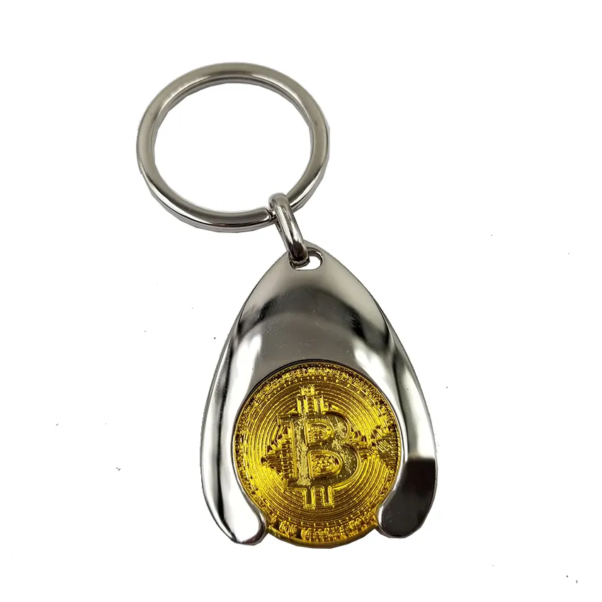 Carrello Della Moneta chiave di keychain Supermercato carrello Della Moneta supporto chiave Custom Raccogliere moneta