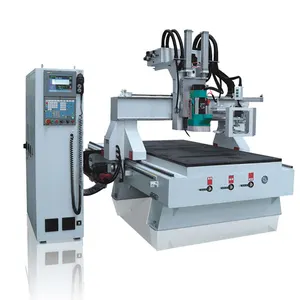 Yaskawa Servo Motor Wood CNC Router ATC