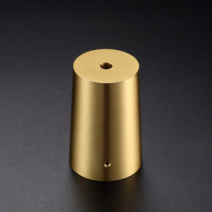Wholesale Brass Sofa Leg Covers Chair Cups Furniture Leg Tube Protector <strong>Table</strong> <strong>Feet</strong> Cover HD-0065 - Product Image 4