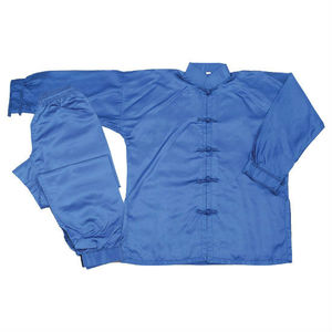 ชุดกังฟูสีฟ้าสำหรับทุกเพศ,ชุดกังฟูสีฟ้าดีไซน์ใหม่ - Product Image 6