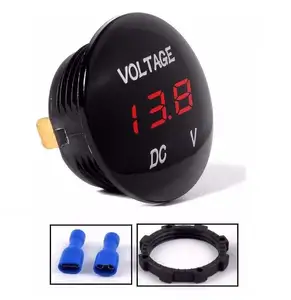12V-24V RED LED Panel Digital Voltage Meter Display Voltmeter