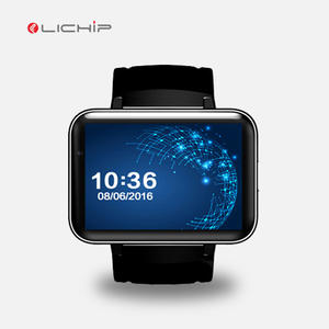 LICHIP <span class=keywords><strong>2</strong></span>,<span class=keywords><strong>2</strong></span> zoll 900 mah wifi 3g gps DM98 smart watch phone 4g android 5.1 - Product Image 2