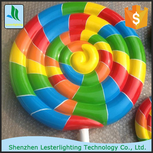 Grande Vente! géant Multicolore Sucettes En Fiber De Verre Sculpture pour Paysage, terrains de jeux, parc, Piscines, etc., - Product Image 3