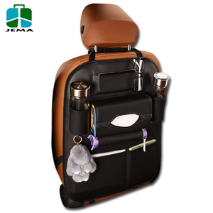 Fujin — organiseur pour siège arrière de <span class=keywords><strong>voiture</strong></span> en cuir Pu, support de <span class=keywords><strong>tablette</strong></span>, Durable, nouvel arrivage 2019 - Product Image 1