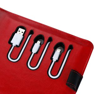 Sổ Tay Sổ Tay Da PU Mới Nhất 2022 Nhật Ký Điện Dự Phòng Túi Đựng Bút Bỏ Túi Bên Trong Hộp Đựng Thẻ Và Bìa Lò Xo - Product Image 6