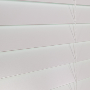 Librement lumière voletant blanc couleur bois matériel corde d'échelle contrôle stores en bois véritable - Product Image 6