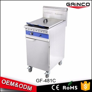 業務用レストランキッチン設備中古ガスディープフライヤー - Product Image 6