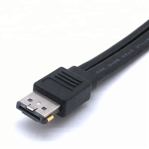 <span class=keywords><strong>SATA</strong></span> to power <span class=keywords><strong>eSATA</strong></span> (eSATAp) 2.5 HDD (Hard Disk Drive) 22Pin (7pin + 15pin) hot plug cavo nero - Product Image 5