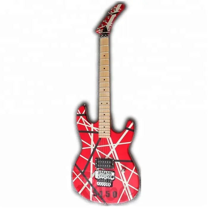 Weifang Rebon kr 5150 guitarra elétrica na cor vermelha