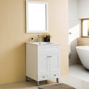 De Suelo de 2 Puertas 1 Cajones <span class=keywords><strong>Orka</strong></span> Muebles de Baño Gabinete de La Vanidad Con El Lavabo - Product Image 6