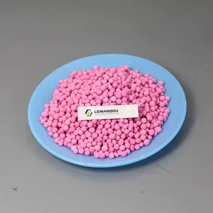 Розовое гранулированное удобрение NPK 28-10-12
