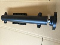 Cylindre hydraulique avec verrouillage mécanique à utiliser pour la jambe de soutien de semi-remorque