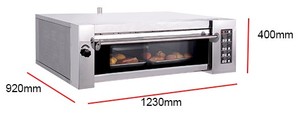 Horno de <span class=keywords><strong>Pizza</strong></span> a Gas de Piedra Totalmente Automático / Horno de Convección con Función de Vapor a Gas y Eléctrico - Product Image 3