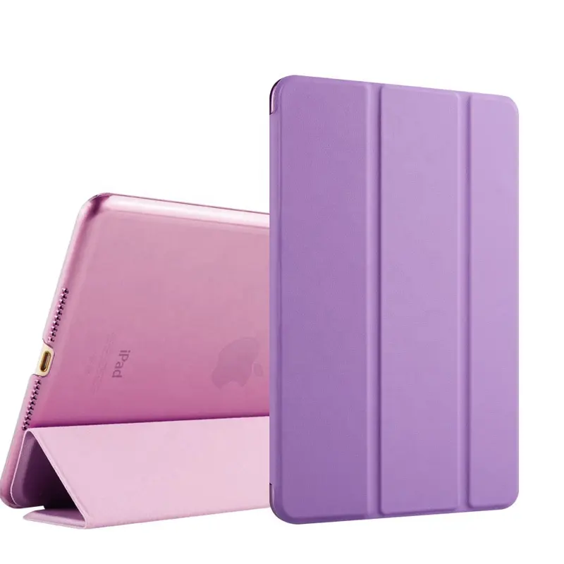 For Ipad mini case cover, 7.9inch PU leather stent design TPU case for ipad mini 1 2 3 tablet case