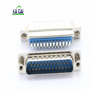 Db25p nam/nữ hàn <span class=keywords><strong>D</strong></span>-<span class=keywords><strong>SUB</strong></span> nối 25pin Nhôm Nhà ở đồng liên hệ với điện ứng <span class=keywords><strong>d</strong></span>ụng cáp gắn Kết Màu Xanh - Product Image 3