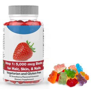 Gummy biotina <span class=keywords><strong>para</strong></span> cuidado de la piel, producto de belleza, suplemento <span class=keywords><strong>para</strong></span> <span class=keywords><strong>el</strong></span> cuidado de la piel - Product Image 1