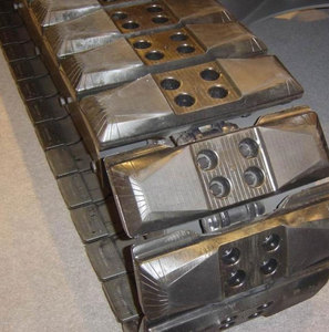 รถขุดยางแผ่นยางตีนตะขาบโซ่บนคลิปบนรางรถขุดรองเท้า PC38UU PC40 PC45 PC50UU - Product Image 6