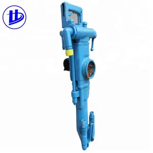 Air leg rock drill hard rock drilling machine for wet drilling and blastng