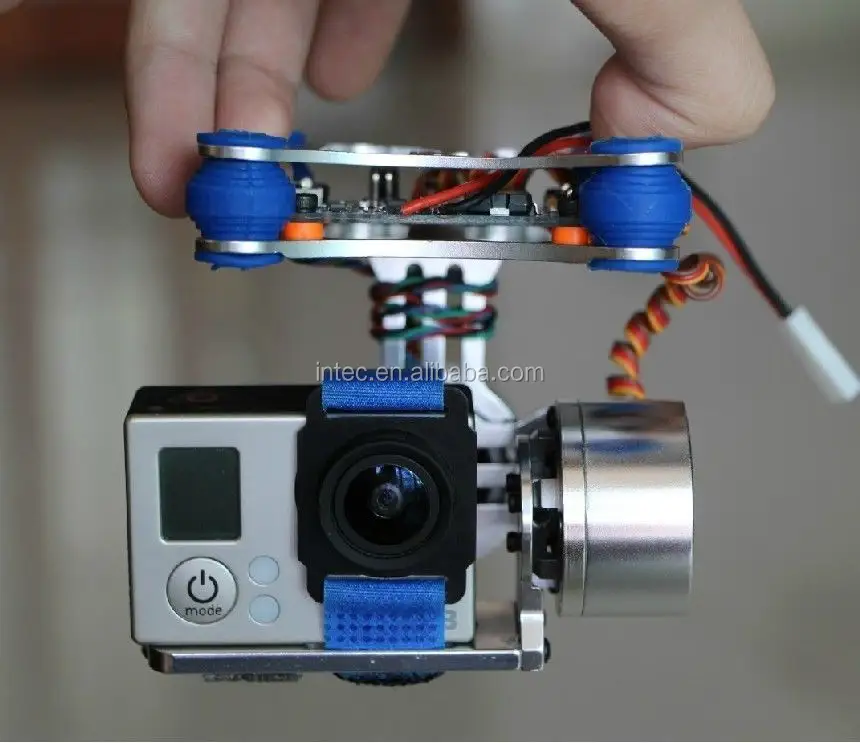 Phantom Gopro Brushless Camera Gimbal w/Motors &Controller for Aerial movie Y00044